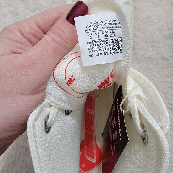 NEW Converse Chuck Taylor All Star Lift Platform High "Y2K Heart" A109114C Sz 9 - Picture 8 of 14